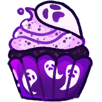 Ghostly Cupcake